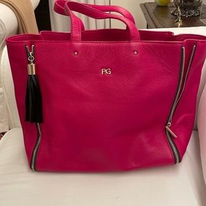 Pink purificacion Garcia tote